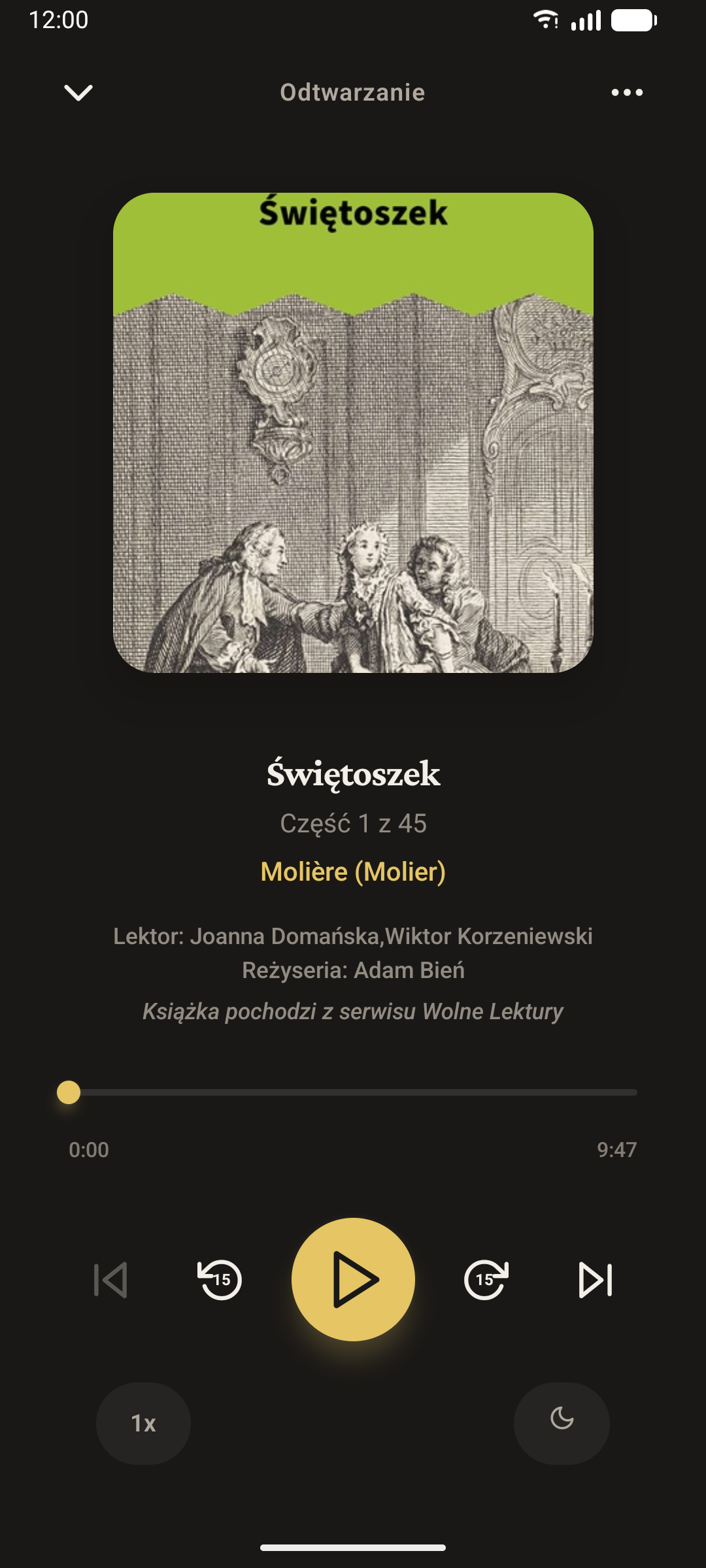 Odtwarzacz audiobooka
